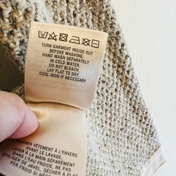 Angel of the North Anthropologie Envalira Sweater Sz XS Wool Silk Blend Jacket - Picture 6 of 7